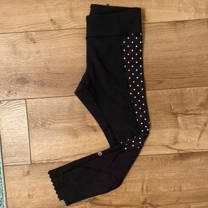 Lululemon Polka Dot Leggings Size 8
